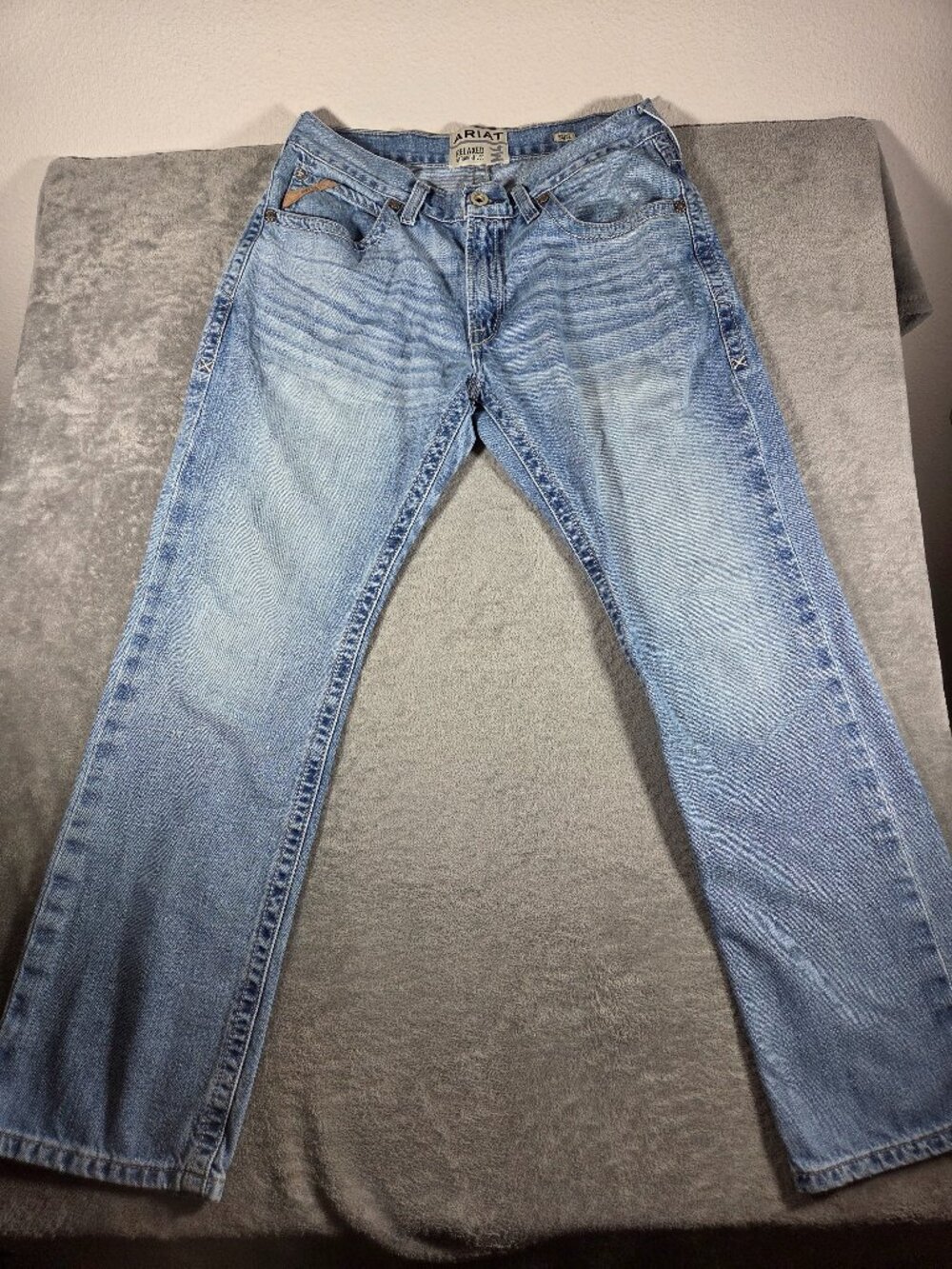 Ariat Men's M4 Marston Straight Leg Jeans Corona Wash Size 33/32